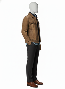 Chaqueta de Invierno de Forro Polar para Hombre con Logotipo Personalizado en Tela de Lona, Chaqueta de Alta Calidad para Exteriores, Gruesa, Cálida, Transpirable y con Cuello Alto - Product Image 2