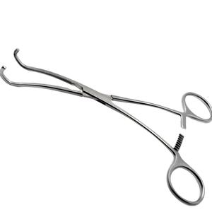 Abrazadera vascular atraumática, fórceps quirúrgicos de acero inoxidable, abrazaderas atraumáticas curvas personalizadas - Product Image 1