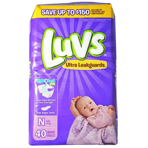 Luvs Baby Diapes-Ultra Leakguards-Vente en gros de produits de soins pour bébés - Product Image 3