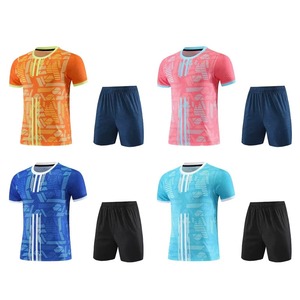 Kits de maillot de football pour garçon et fille Uniforme d'entraînement à domicile/à l'extérieur 9003 Fans Chemise de football Chemise à manches courtes pour l'entraînement et les jeux - Product Image 5