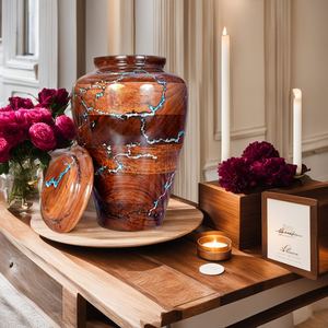 Best <b>Urn</b> for Human ashes <b>Large</b> Adult for Ashes Personalized Burial for Funeral adult solid cremation plain funeral human <b>urns</b> - Product Image 3