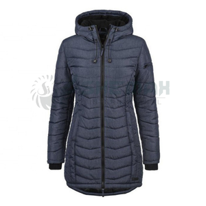 Veste d'équitation chaude pour femmes conçue avec doublure polaire coquille extérieure résistante au vent taille réglable et style équestre pratique - Product Image 1