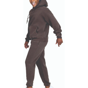 High Quality Custom Cotton Fleece <b>Hoodies</b> Sweatpants Set Wholesale Men's Jogging Suit <b>Maternity</b> Feature Custom Logo Tracksuit - Product Image 4