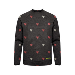 Sudaderas con cuello redondo de ajuste personalizado para mujer, de lana gruesa sudaderas con capucha, bordado frontal, estampado de pantalla, Sudadera con capucha anticontracción para invierno y otoño - Product Image 1