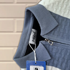 เสื้อสเวตเตอร์แขนยาวผู้ชาย คอปก ทรงลำลอง สไตล์ฤดูหนาว แบบถัก  (OEM & ODM) - Product Image 1