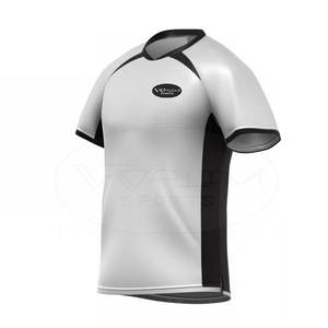 Diseña tu propio logotipo Uniforme de rugby de manga corta Uniforme de rugby unisex cómodo y superventas - Product Image 3