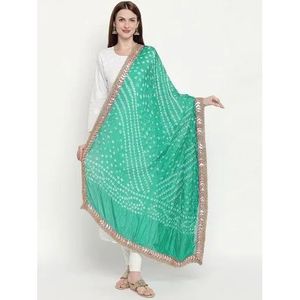 ผ้าคลุมไหล่ไหมบันดาห์นีลายพิมพ์กอต้าปาตี - Product Image 1