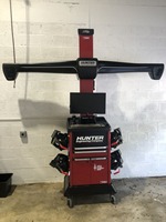 Machine d'alignement de roues 3D haute précision Hunter disponible avec machine d'équilibrage de roues et pont élévateur 4 colonnes à vendre