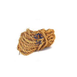 BLUE LOTUS FARM Premium Twisted Coconut Coir Fiber <b>Rope</b> with 10-15 Year <b>Shelf</b> Life for Outdoor Projects - Product Image 3