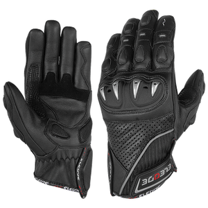Venta al por mayor de guantes personalizables de cuero para adultos Motocross Racing con nudillos duros funcionalidad de pantalla táctil para deportes - Product Image 6