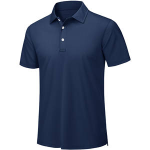Vente en gros de polos à manches courtes de haute qualité pour hommes Chemises polo pour hommes brodées sur mesure Col T-shirts de polo de golf vintage - Product Image 1