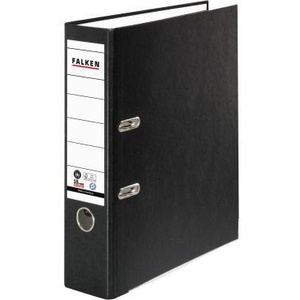 Falken Recycolor 80mm DIN <b>A4</b> Binder Cardboard File <b>Folder</b> with Kraft Paper Outer and Inner Lamination - Product Image 1
