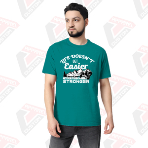 Camiseta cómoda ultrasuave esencial para hombre para el verano, apliques ecológicos, decoración, tela vaquera Batik de pana, opciones - Product Image 3