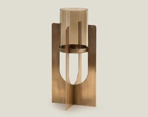 Soporte de vela negro antiguo de lujo de diseño moderno soporte de Pilar recién llegado decoración del hogar para Navidad al por mayor - Product Image 5