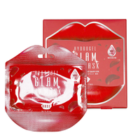 Beauugreen-masque à lèvres Hydrogel Glam Rose (pochette)-cosmétique coréen-lèvres brillantes riches en Nutrition hydratant éclaircissant Anti-rides