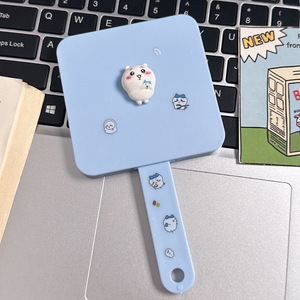 New Kitty Cat Handle <b>Mirror</b> Portable Handheld Comb Makeup <b>Mirror</b> Comb Integrated <b>Small</b> <b>Mirror</b> with Comb for Girls - Product Image 4