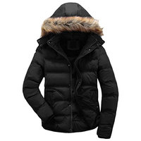 Doudoune matelassée personnalisée pour homme, ultra-légère, compressible, à capuche, col montant en toile, grandes tailles, pour l'hiver