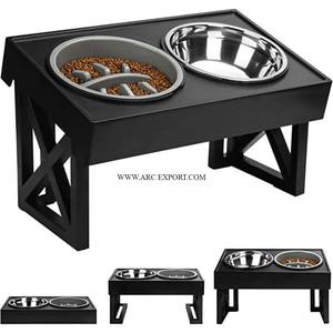 Bol pour chien et chat en acier massif indien, nouvelle arrivée, luxe, fait à la main, bol pour animaux de compagnie, mangeoires pour chiens, disponible auprès du fabricant en Inde - Product Image 6