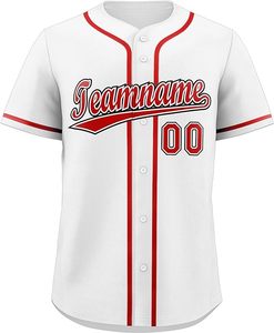 Ensemble d'uniformes de baseball pour hommes avec logo personnalisé OEM Vêtements de sport respirants pour vêtements d'équipe disponibles à la vente en ligne - Product Image 3