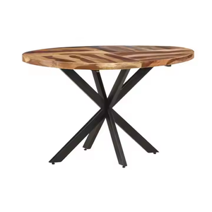 Mesa auxiliar económica Mesa redonda de madera con un nuevo diseño perfecto para varios hoteles domésticos y decoración de habitaciones Premium. - Product Image 6