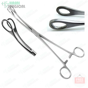 Fórceps de sujeción de esponja de alta calidad fórceps quirúrgicos de acero inoxidable de alta calidad Embalaje personalizado Aprobado por CE ISO - Product Image 6