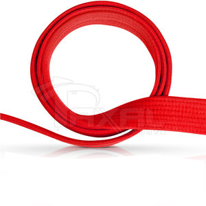 BJJ เข็มขัดสานไข่มุกสำหรับผู้ใหญ่สีทึบน้ำหนักเบาสีแดงราคาประหยัด - Product Image 3