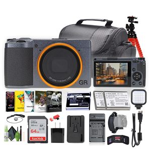 Street Edition Compact Portable Digital <b>Camera</b> 64GB Memory Card HD CCD LED Light <b>Camera</b> <b>Bag</b> Flexible Tripod Includes Photography - Product Image 6