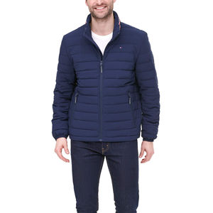 La mejor chaqueta acolchada para exteriores para hombre, precio al por mayor, luz cálida de todos los colores con cuello levantado, plumón grueso brillante, nuevo y de bajo precio - Product Image 3