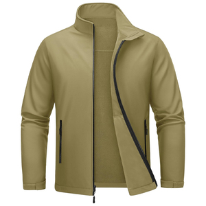 แจ็คเก็ตยุทธวิธีของผู้ชายเสื้อกันลมกันน้ำมีคอตั้งใส่สบายสำหรับฤดูหนาว - Product Image 1