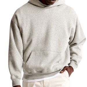 Pulls à capuche et sweatshirts à capuche grande taille pour hommes hiver sweats à capuche unis surdimensionnés personnalisés 100% coton vierge - Product Image 2
