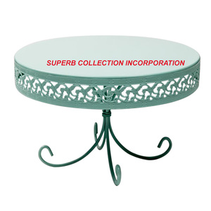 Soporte de pastel antiguo y vintage Soporte de pastel hecho a mano para pastel de exhibición - Product Image 5