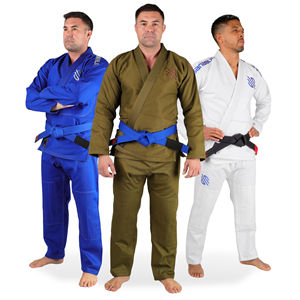 Kimono de Jiu-Jitsu Brésilien pour Hommes Ensemble de Kimono de Jiu-Jitsu Brésilien pour Adultes Uniforme d'Entraînement Tissage de Coton Robuste Respirant Séchage Rapide 500g - Product Image 3