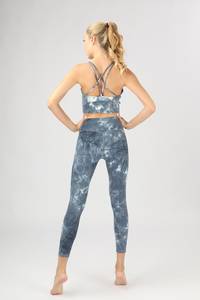 New 2026 Women Yoga Set Bandeau Crop <b>Top</b> Fitness Sets Seamless Bra <b>and</b> <b>Leggings</b> 2 Piece Women's Sets for Sale - Product Image 2