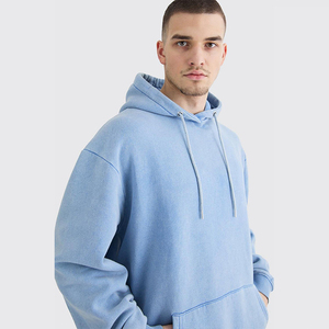 Sudaderas con Capucha Personalizadas para Hombre, Color y Logotipo Personalizados, Otoño, Venta al Por Mayor, OEM, Ecológicas, Felpa Francesa, Ropa Casual, Diseño Moderno con Cordón Ajustable - Product Image 5