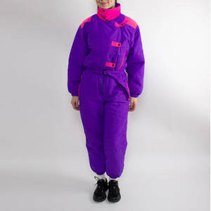 Traje de Esquí para Mujer, Transpirable, Impermeable, Cortavientos, con Aislamiento de Forro Polar, con Capucha y Cremallera, Personalizado - Product Image 1