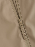 Ensemble de vêtements de pluie en polaire pour enfants, imperméable avec capuche et bandes réfléchissantes, combinaison de pluie pour les jeux en plein air, personnalisable