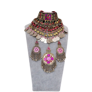 High Quality Traditional Style Afghan <b>Jewelry</b> <b>Sets</b> Wedding Earring <b>Sets</b> <b>for</b> <b>Women</b> - Product Image 1