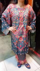 Última colección 2024, vestido de invierno listo para mujer, tela Karandi, traje paquistaní Salwar Kameez, ropa india y pakistaní - Product Image 3