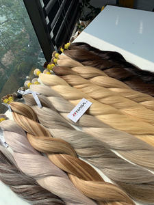 Cabello Humano Vietnamita 100% Real de Alta Calidad a Precio de Fábrica, Cabello de un Solo Donante, Puntas Super Doblemente Tramadas - Product Image 4