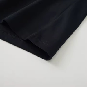 เสื้อยืดคอกลมผู้ชายผ้าฝ้ายลายทึบเสื้อผ้าแขนสั้นมีกระเป๋า240กรัมน้ำหนักผ้าแบบว่างเปล่าฤดูร้อน - Product Image 3