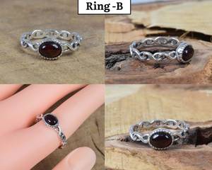 92.5 Silver Rose Gold Plated Fancy Shape Zircon Engagement <b>Rings</b> Wholesale Women's Jewelry Gift for Her - Product Image 2