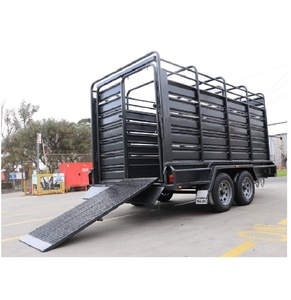 Direct Factory Price Heavy Duty Livestock <b>Farm</b> <b>Trailer</b> Cattle Horse Transport Agricultural Wholesale - Product Image 6