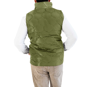 Gilet matelassé à logo personnalisé pour hommes-Gilet à col montant respirant et résistant à l'eau Offre Spéciale style hivernal - Product Image 6