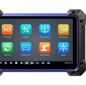 Escáner MaxiSys MS909 Rojo, Comprobador de Baterías de 12V con Pantalla LCD en Inglés, Compatible con Toyota, Todos los Sistemas Operativos, Todas las Marcas de Vehículos, 12 Meses - Product Image 1