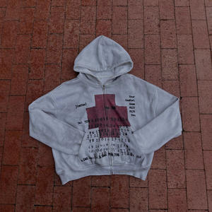 Sudadera con capucha Retro 2025 nueva sudadera con estampado personalizado de manga larga con capucha Street Trend gran oferta de alta calidad - Product Image 2