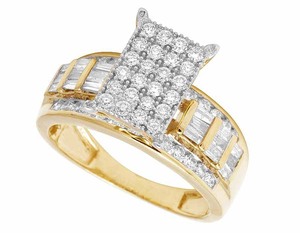 Anillo de compromiso de moissanita con diseño de forma cuadrada de lujo en plata de ley 925, joyería nupcial para boda para mujer, regalo de aniversario - Product Image 3