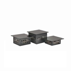 Serveur à gâteau en métal de luxe pour les fêtes d'anniversaire, supports à gâteau, outil pour les restaurants et les hôtels, support de service pour le jour de Noël - Product Image 1