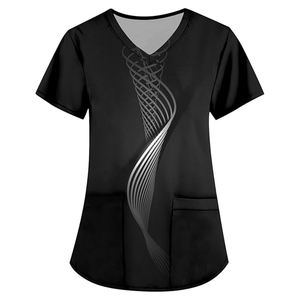 Ventes en gros de tenues chirurgicales FIQRA SPORTS unisexes, imprimées en 3D, avec poches, 100% coton, détection des aiguilles, uniforme d'hôpital - Product Image 1