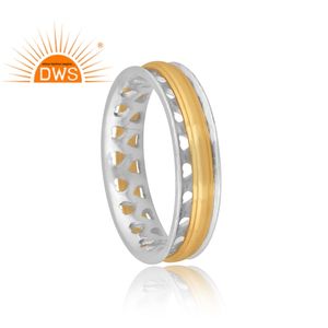 Latest Design Fine Sterling <b>Silver</b> Handmade <b>Spinner</b> Band <b>Ring</b> Custom Jewelry Manufacturer Dainty Collection - Product Image 2