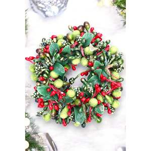 เชิงเทียนรูปพวงหรีดขนาด13ซม. ทำมือแบบดีลักซ์ตกแต่งโต๊ะสำหรับเทียนอื่นๆโคมไฟและขวดเทียน - Product Image 3